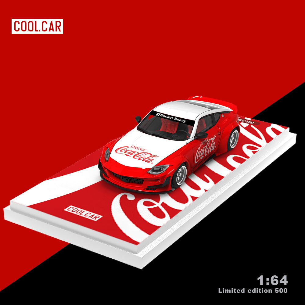 Góc trước xe Nissan 400Z Coca-Cola