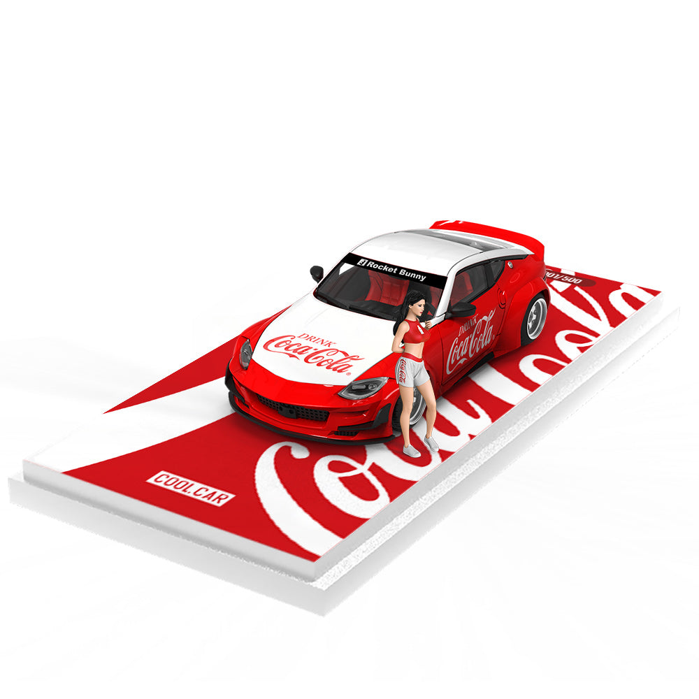 Góc nghiêng xe Nissan 400Z Coca-Cola