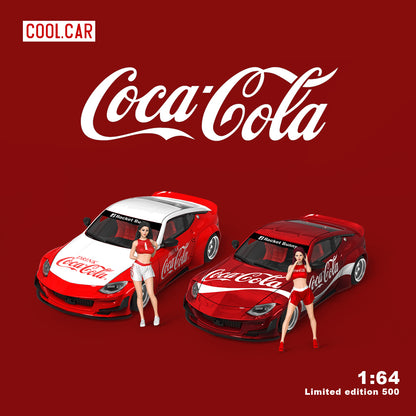 Đuôi xe Nissan 400Z Coca-Cola