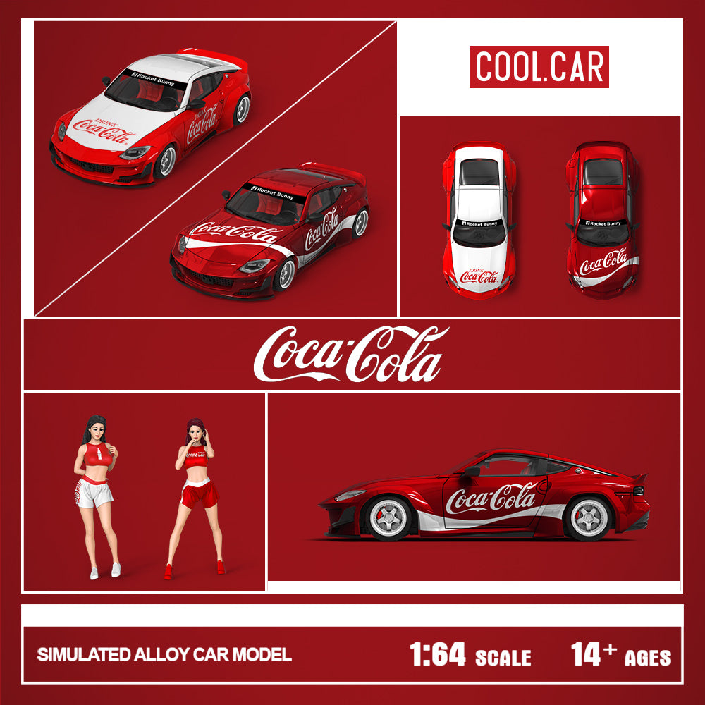 Vỏ hộp xe Nissan 400Z Coca-Cola - COOL CAR