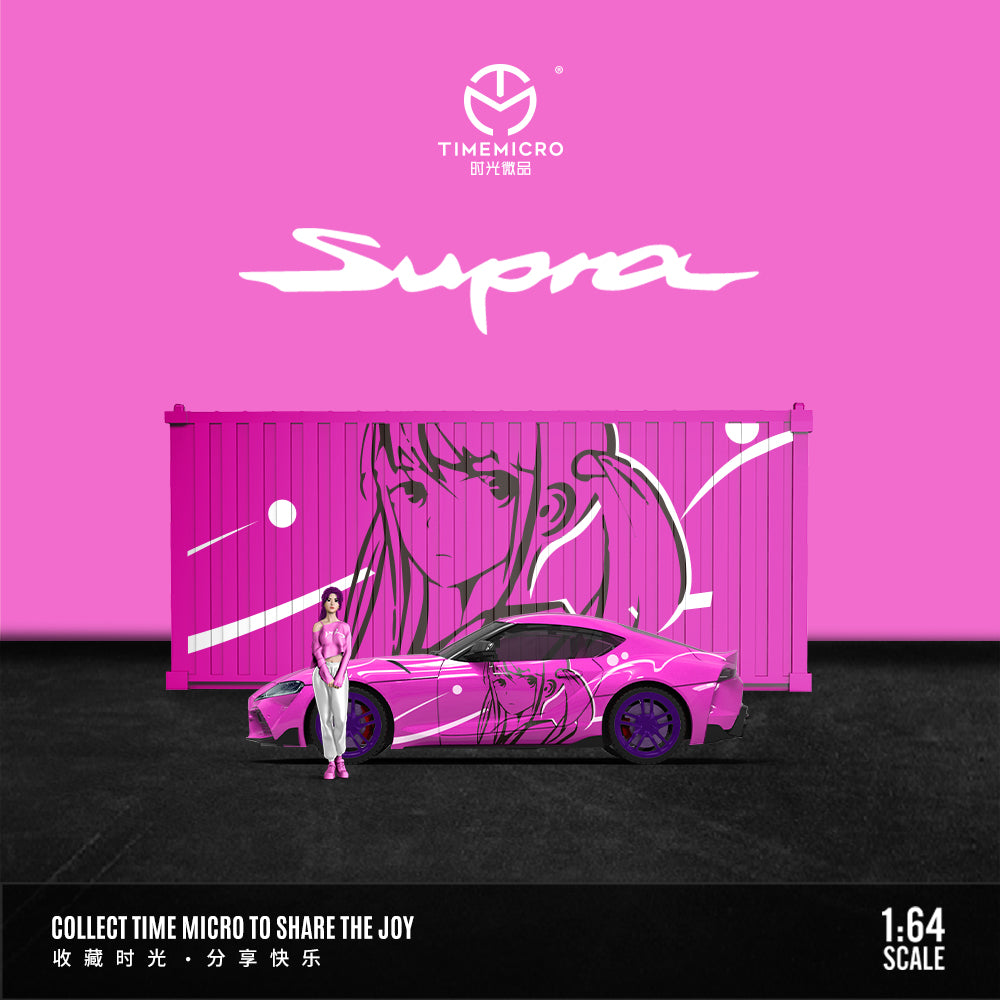 Góc nghiêng xe Toyota A90 Pink Girly