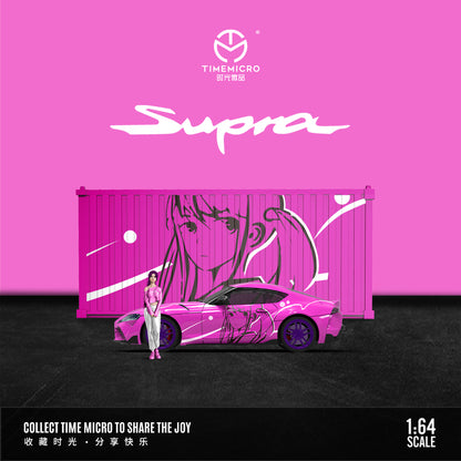 Góc nghiêng xe Toyota A90 Pink Girly