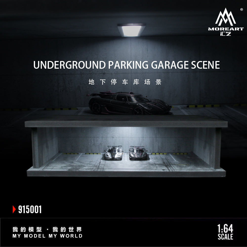 Toàn cảnh diorama Underground Parking Garage