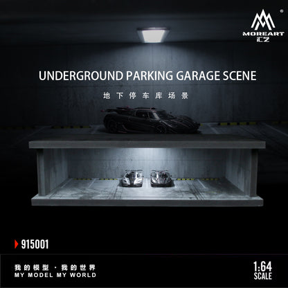 Toàn cảnh diorama Underground Parking Garage