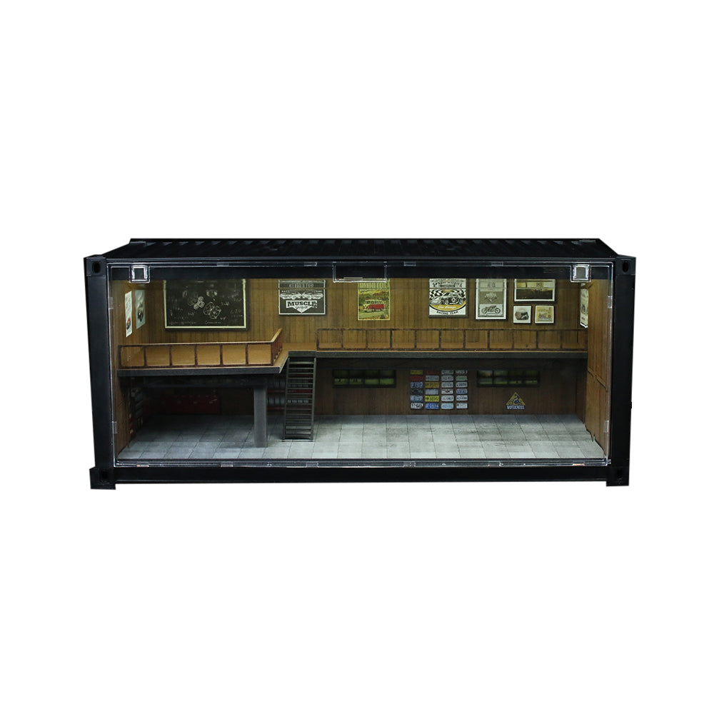 Vỏ hộp diorama Container Repair Shop tỉ lệ 1:64