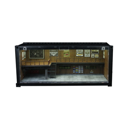 Vỏ hộp diorama Container Repair Shop tỉ lệ 1:64