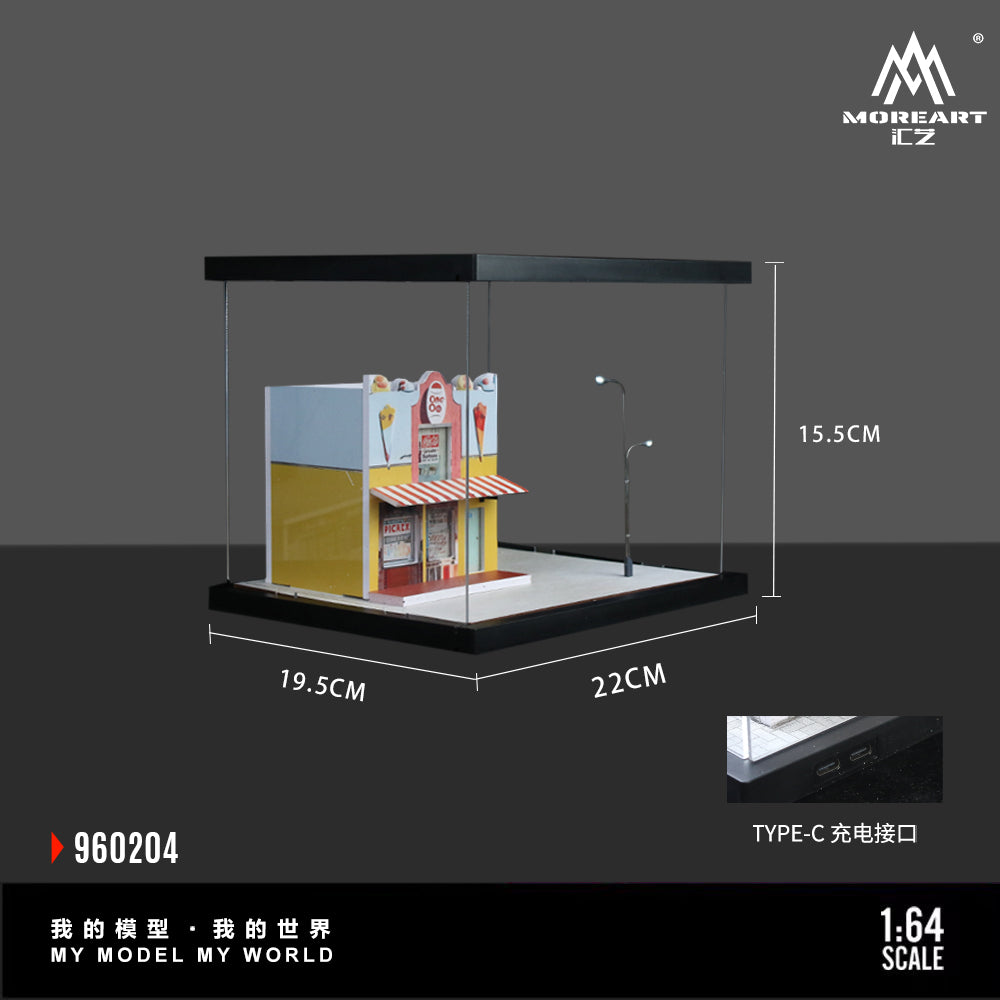 Phụ kiện đi kèm diorama Street Scene Light Assembly