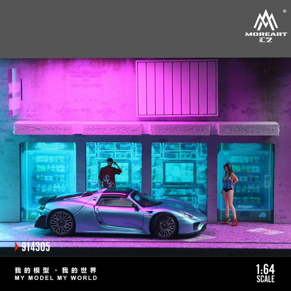 Chi tiết diorama Cyberpunk