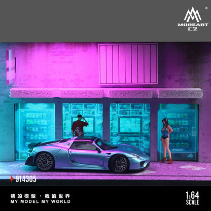 Chi tiết diorama Cyberpunk