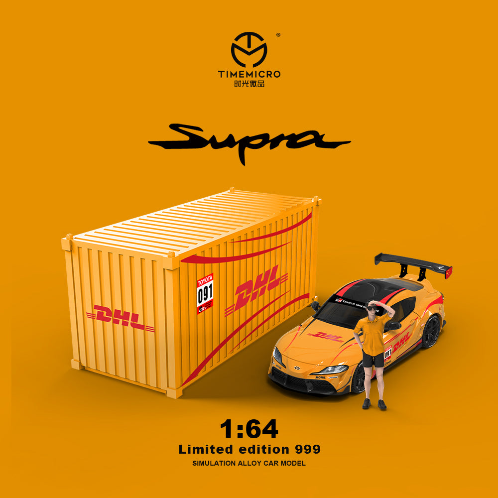 Góc trước xe SuperPower A90-Orange DHL Container Set TM647409