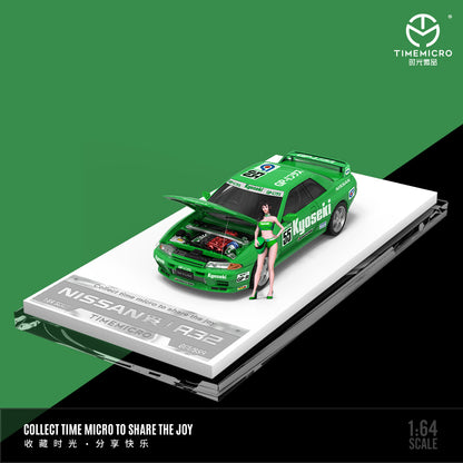 Nissan GTR R32 Green Time Micro nhìn từ đầu xe