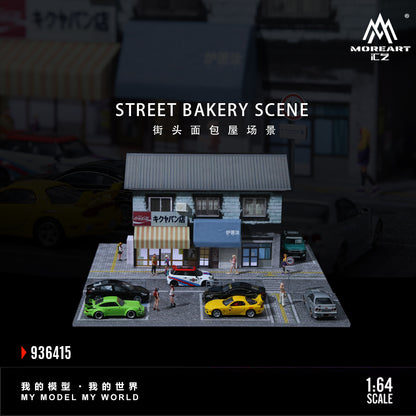Mô hình diorama Street Bakery MOREART