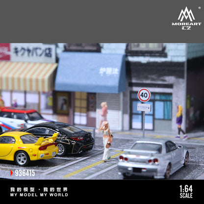 Chi tiết bánh ngọt diorama Street Bakery