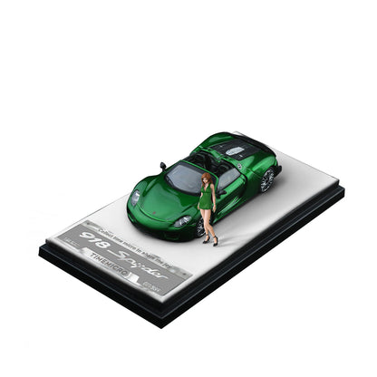 Góc nghiêng xe Porsche 918 Time Micro