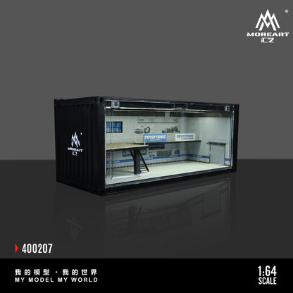 Diorama Container Repair Shop Scene B MoreArt