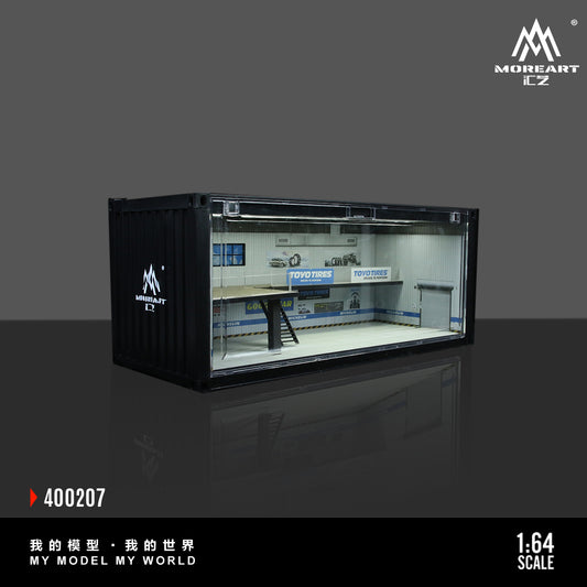 Diorama Container Repair Shop Scene B MoreArt