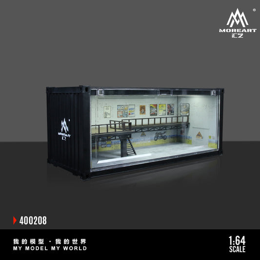 Diorama Container Repair Shop Scene C MoreArt
