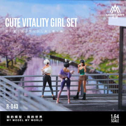 Góc nghiêng Diorama Búp Bê Cute