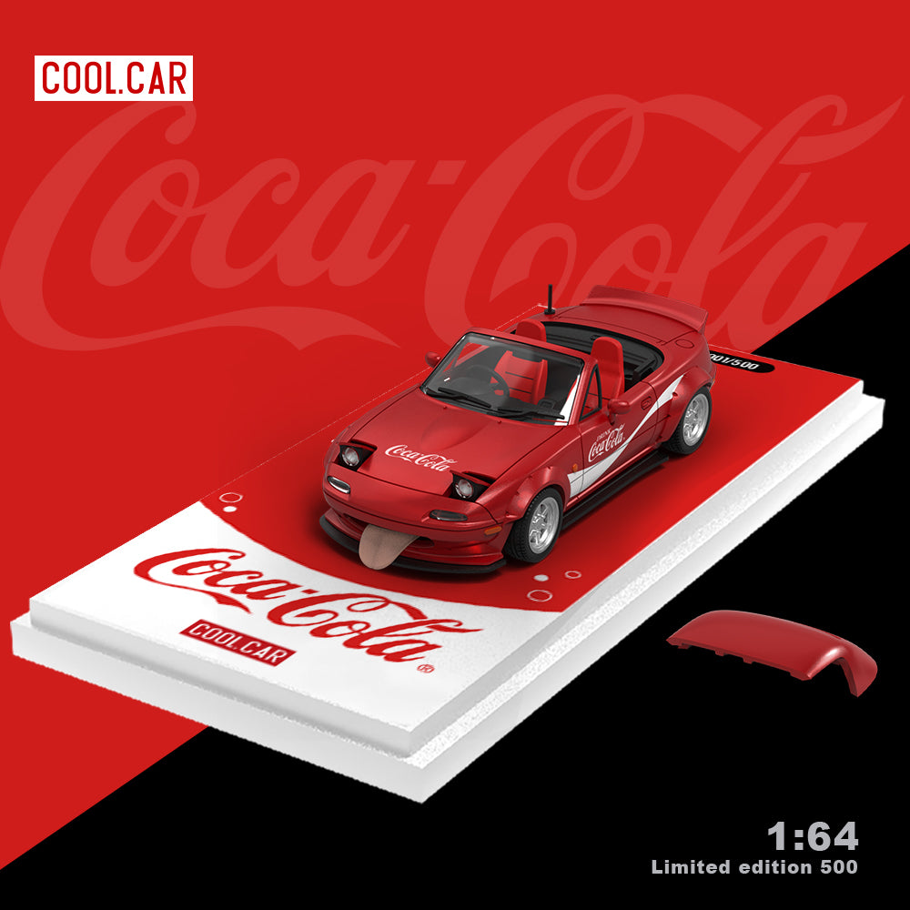 Góc trước xe Mazda MX5 Đỏ Coca-Cola