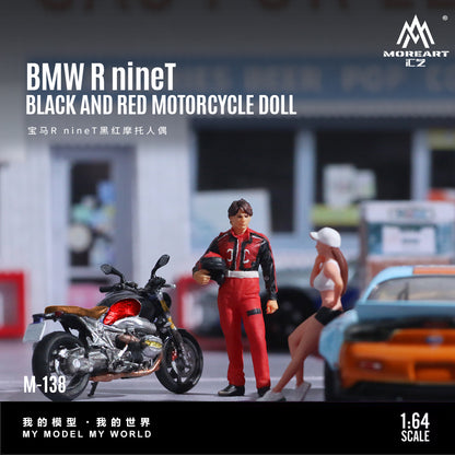 Mô hình người và xe BMW R nineT MoreArt