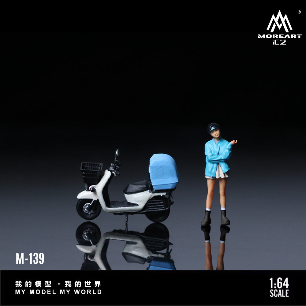 Mô hình xe tay ga 1:64