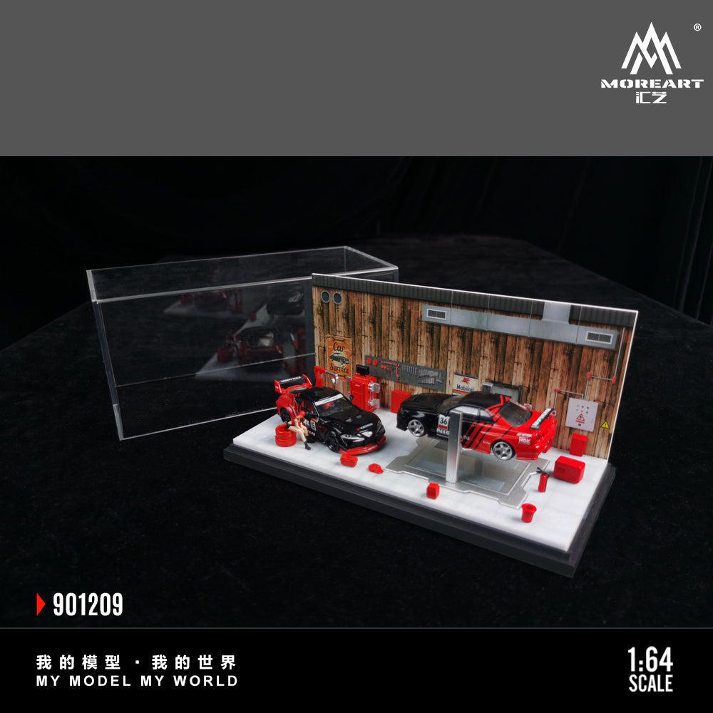 Chi tiết biển hiệu và phụ kiện Auto Repair Shop A MoreArt