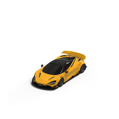 Nội thất xe McLaren 720S Yellow SUPCAR 1:64