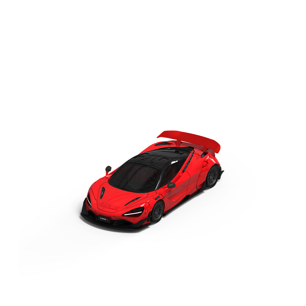Nội thất xe McLaren 720S Red SUPCAR 1:64