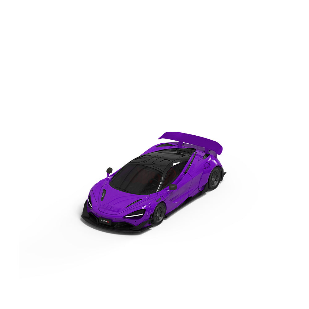 Nội thất xe McLaren 720S Purple SUPCAR 1:64
