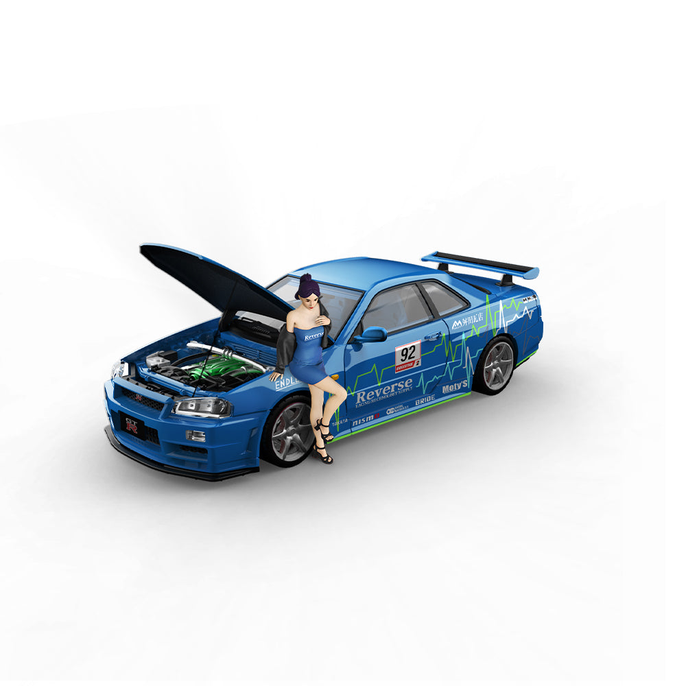 Toàn cảnh xe R34 Open-lid