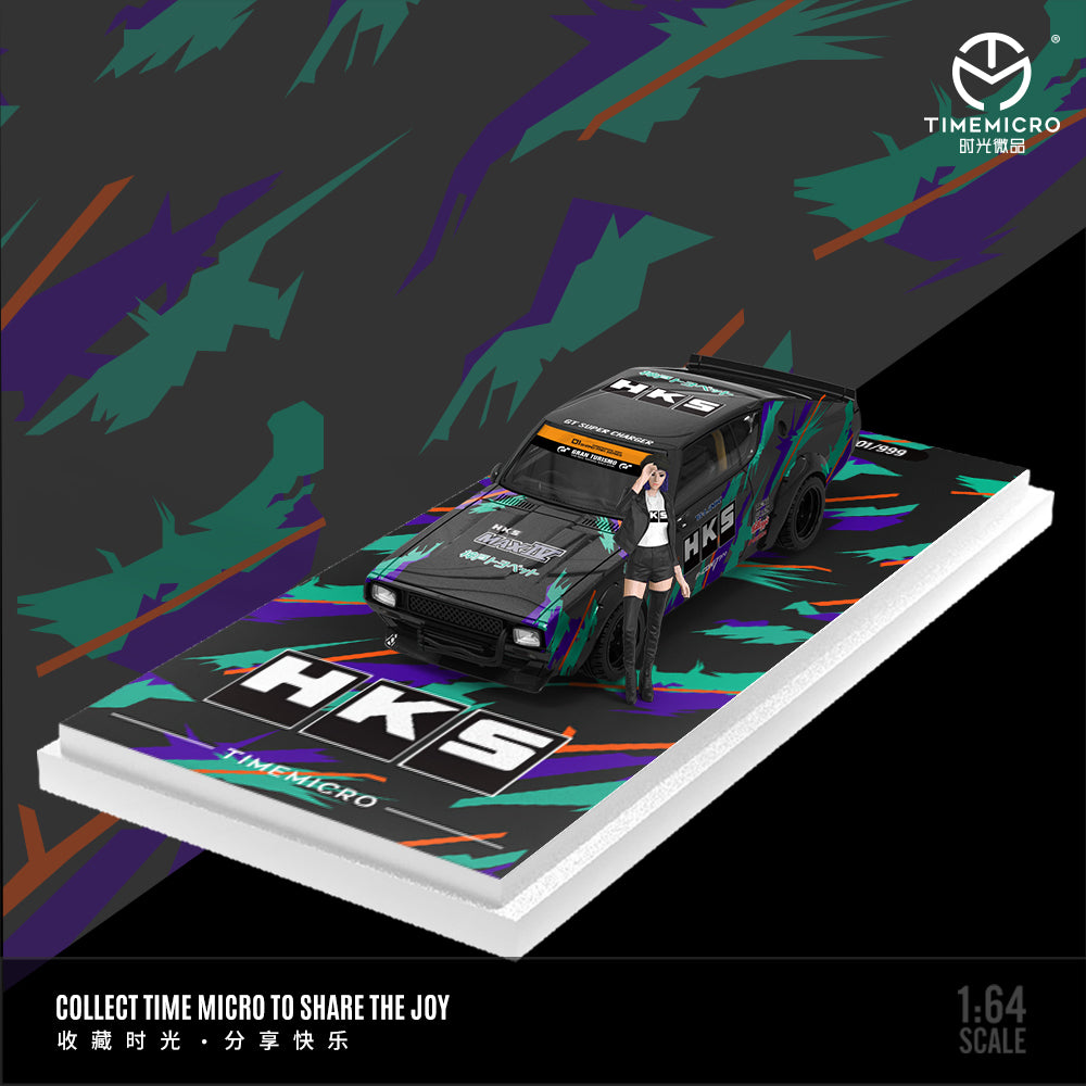 Góc trước xe Nissan KPGC110-HKS-Doll