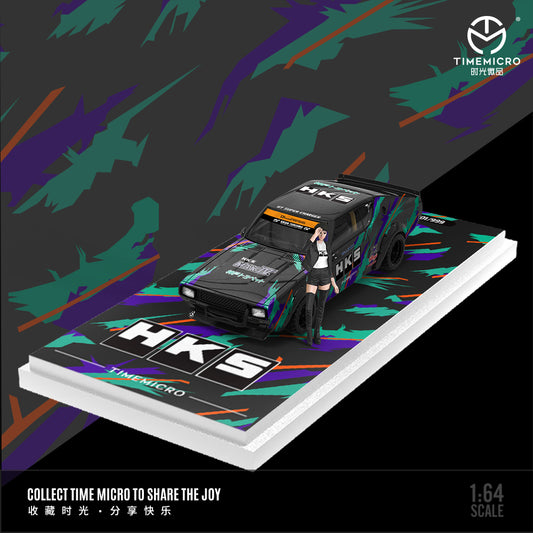 Góc trước xe Nissan KPGC110-HKS-Doll