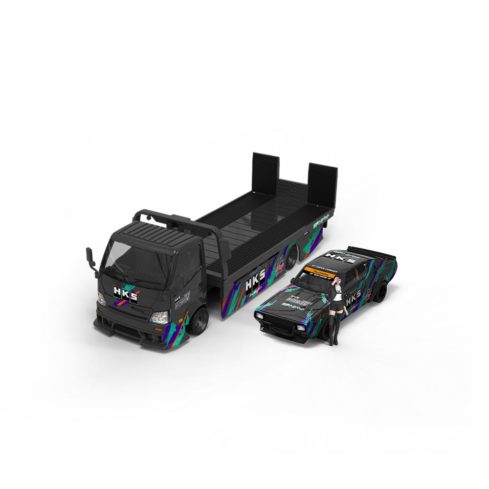 Toàn bộ tổ hợp xe và trailer HKS