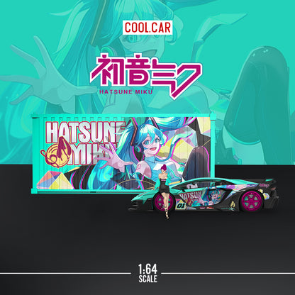 Lamborghini GTEVO Hatsune Miku Cool Car bên hông