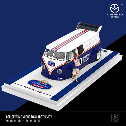 Volkswagen T1 Minivan Rothmans Time Micro nhìn từ bên hông