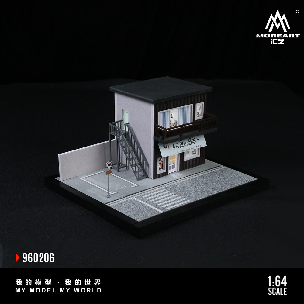 Mô hình diorama Moreart 1:64 Street Scene Light Assembly Series 06