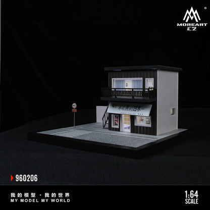 Bộ diorama Moreart đèn đường cảnh phố 1:64