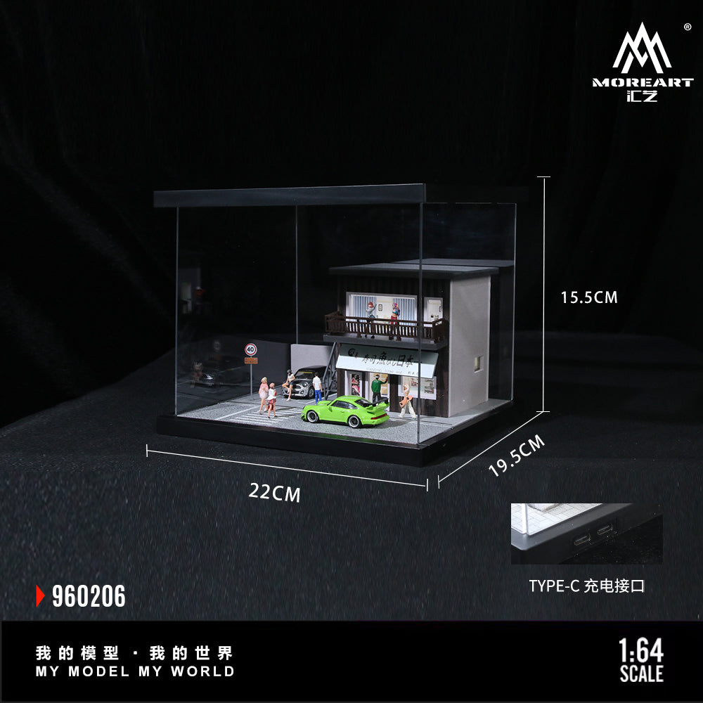 [ĐÃ RA MẮT] Mô hình diorama MOREART 1:64 Street Scene Light Assembly Series 06 MO960206