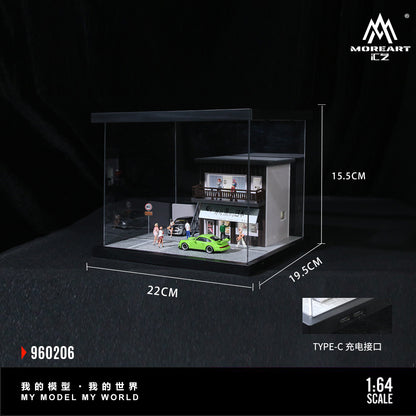 [ĐÃ RA MẮT] Mô hình diorama MOREART 1:64 Street Scene Light Assembly Series 06 MO960206