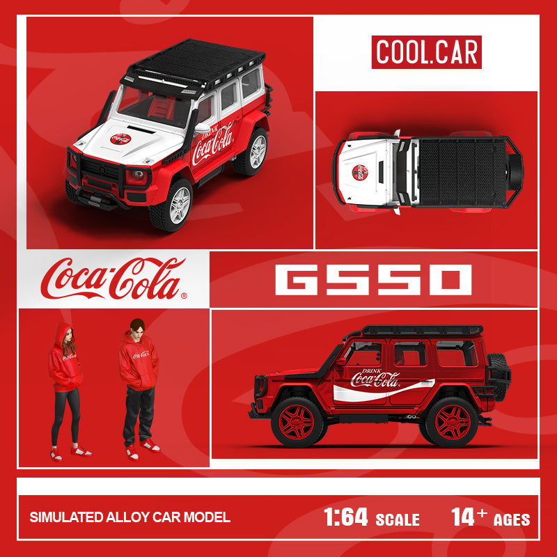Đuôi xe G550 Red and White Coke