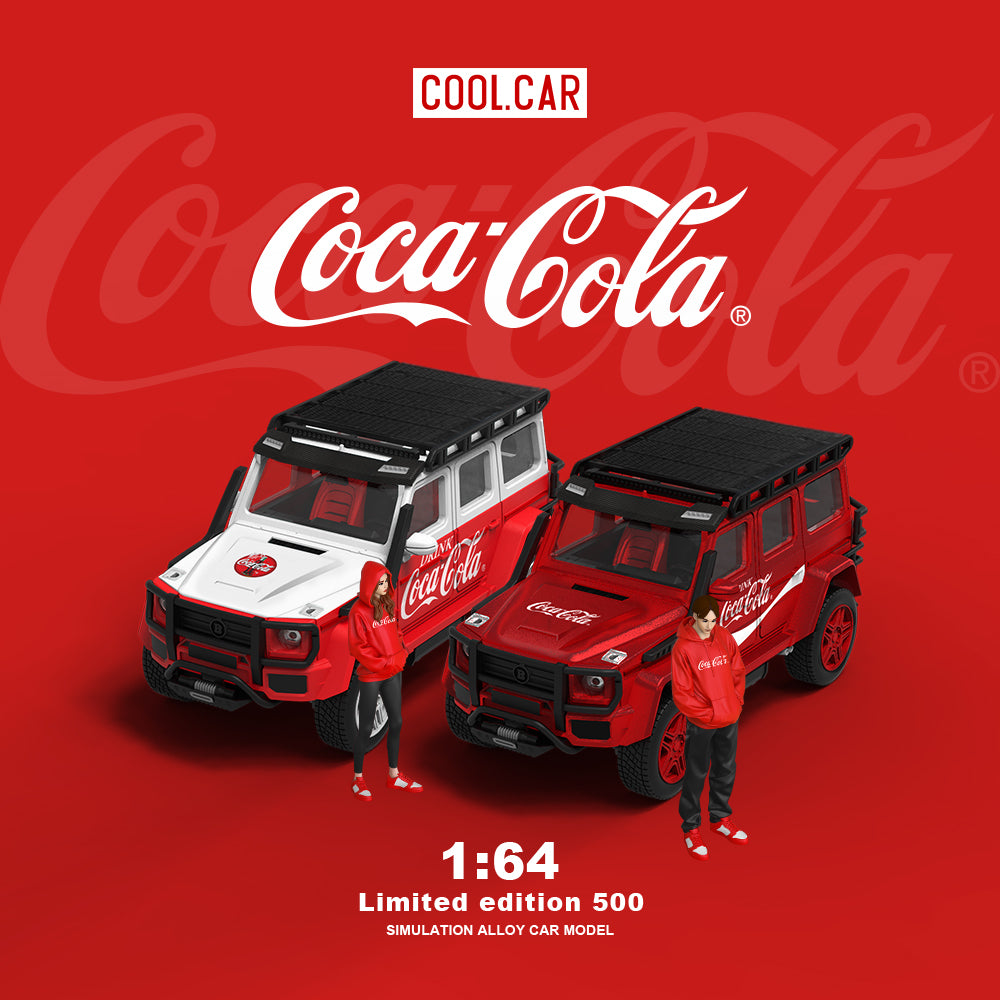 Góc trước xe G550 Red and White Coca-Cola