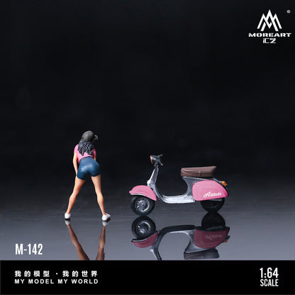 Tổng quan diorama Pink Scooter MoreArt