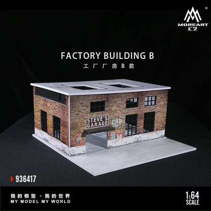 Mô hình diorama Factory Scene MoreArt tỉ lệ 1:64