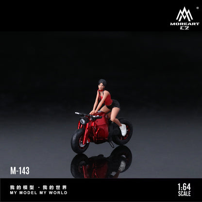 Tổng quan diorama Motorcycle Girl MoreArt