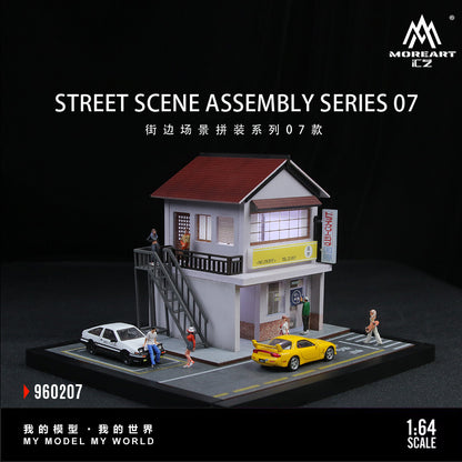 Diorama Street Scene Light MoreArt 1:64