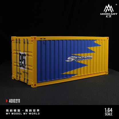 Mô hình diorama container có đèn