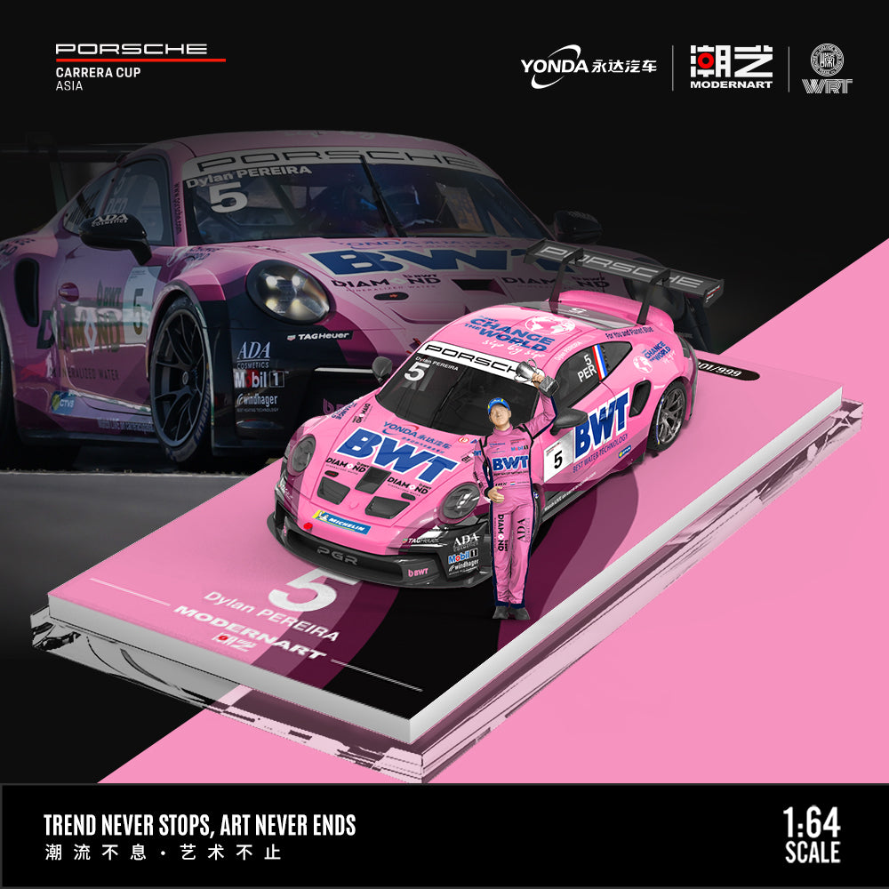 Góc trước xe 911GT3 Cup Modern Dream
