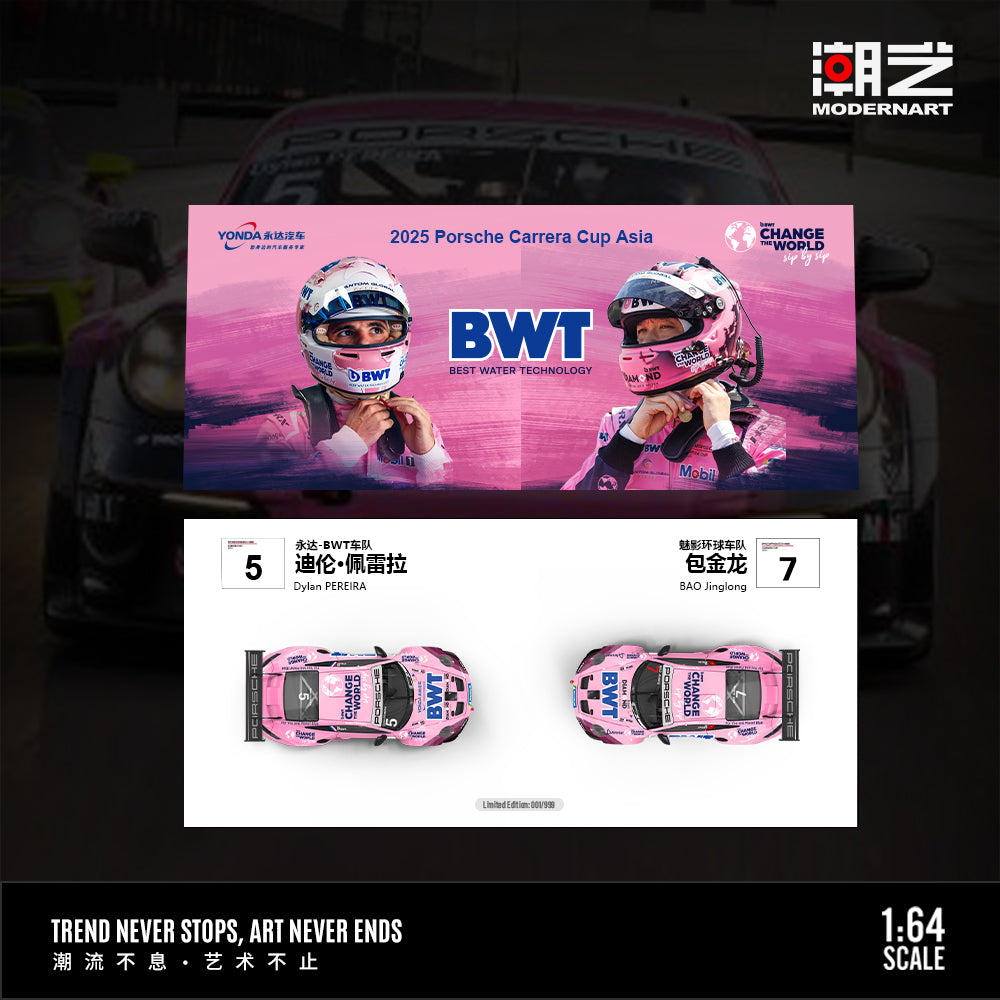 Tổng quan xe 911GT3 Cup Modern Dream