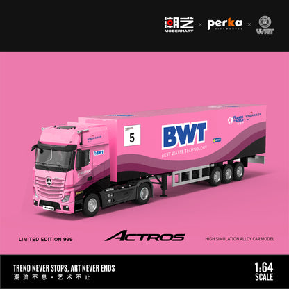 Góc trước xe container Mercedes-Benz Actros