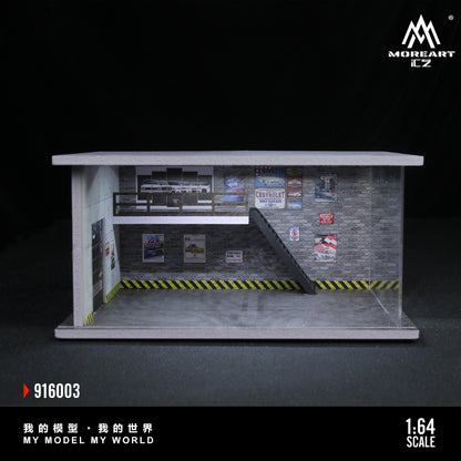 Mô hình diorama Moreart 1:64 Auto Repair Shop-Model B